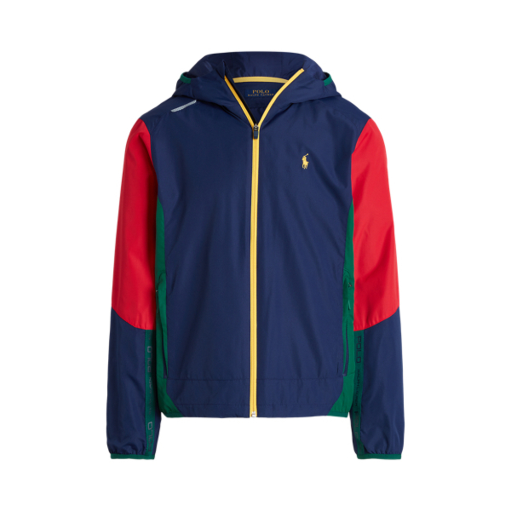 Water-Repellent Hooded Jacket